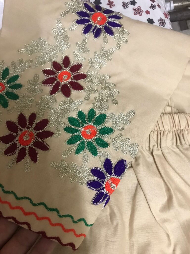 Freesia Embroidered Trouser photo review